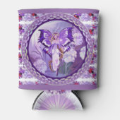 Paarse zonnebank blikjeskoeler (Voorkant)