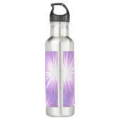 Paarse zonnebank waterfles  (Achterkant)