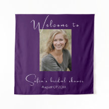 Paarse zonnebloem waterverf foto vrijgezellenfeest