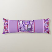 paarse zonnefee lichaamskussen (Voorkant)