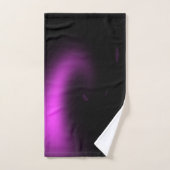 Paarse zonnestralen bad handdoek (Handdoek)