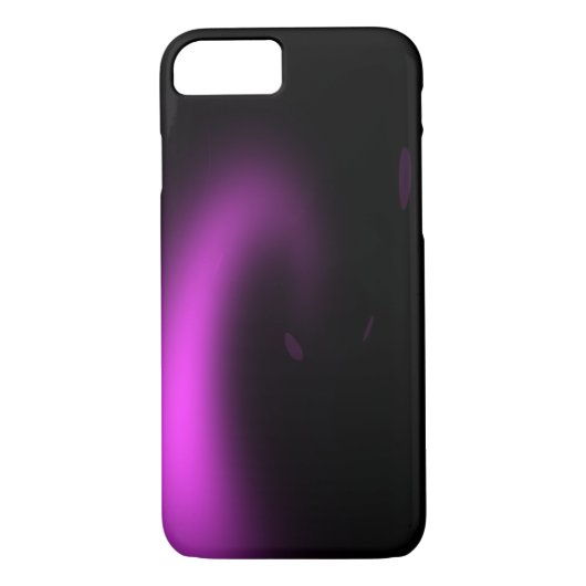 Paarse zonnestralen Case-Mate iPhone case (Achterkant)