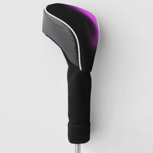 Paarse zonnestralen golfheadcover (Schuin)