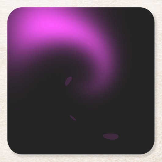 Paarse zonnestralen kartonnen onderzetters (Voorkant)