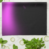 Paarse zonnestralen theedoek (Gevouwen)