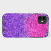 Paarse zonsondergang | Abstract schilderen Case-Mate iPhone Case (Achterkant (horizontaal))