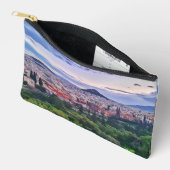 Paarse zonsondergang etui (Open)