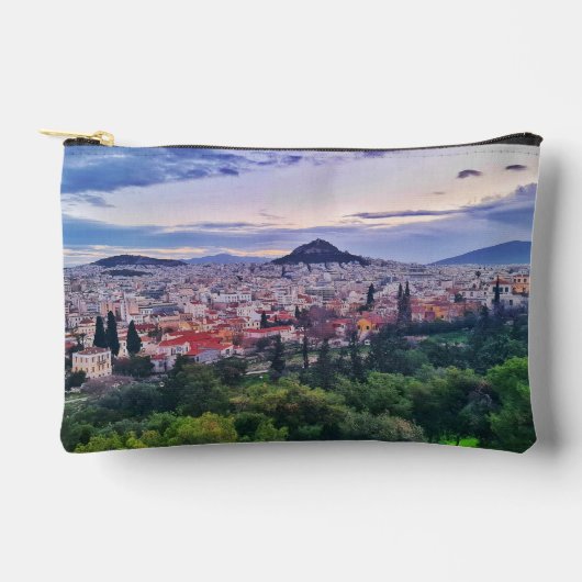 Paarse zonsondergang etui (Voorkant)