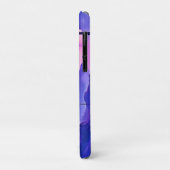 Paarse zonsondergang landschapskunst Case-Mate iPhone case (Achterkant/links)