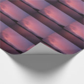 Paarse zonsondergang op het Arrowimeer Cadeaupapier (Hoek)