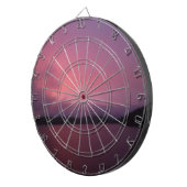 Paarse zonsondergang op het Arrowimeer Dartbord (Voorkant Rechts)