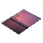 Paarse zonsondergang op het Arrowimeer Notitieboek (Linkerzijde)