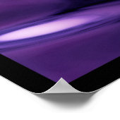 Paarse zonsondergang poster (Hoek)