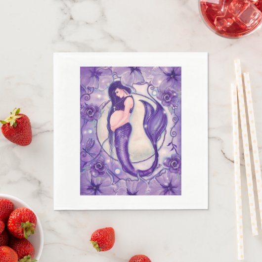 Paarse zwangerschapsslacht door Renee Servet (Insitu)