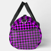 Paarse zwart Checker Diamond Pattern Plunjezak (Rechts)