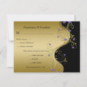  Paarse zwarte en goudplatte producten RSVP (Voorkant)