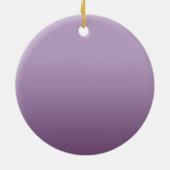 Paarse zwarte Eyelashes Kindness Keramisch Ornament (Achterkant)