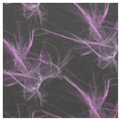 Paarse zwarte fractal artwork stof (Close Up)