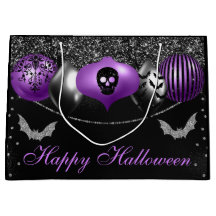 Paarse & Zwarte Griezelsieraden Halloween