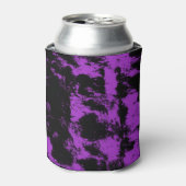 Paarse zwarte Koelbox Blikjeskoeler (Blikje Voorkant)