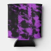 Paarse zwarte Koelbox Blikjeskoeler (Voorkant)