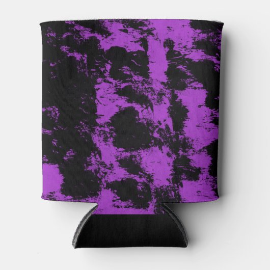 Paarse zwarte Koelbox Blikjeskoeler (Voorkant)