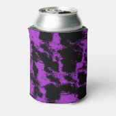 Paarse zwarte Koelbox Blikjeskoeler (Blikje Achterkant)