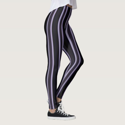 paarse zwarte leggings (Rechts)