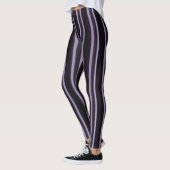 paarse zwarte leggings (Links)