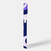 Paarse zwarte luipaard dierenprint Case-Mate iPhone case (Achterkant / Rechts)