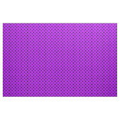 Paarse Zwarte Polka Dots Textile Stof (Yard (91,4 cm))