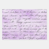 PAARSE ZWARTE SILVER-STROMEN EN -PATRONEN INPAKPAPIER VEL (Voorkant 2)