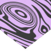 Paarse zwarte tafelkleed Abstract golft uw kleuren (Gekanteld)