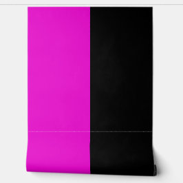 Paarse zwarte verticale grote streepjespatroon behang