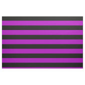 Paarse zwarte verticale striptieknop stof (Fat Quarter)