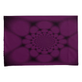 Paarse zwarte vlinder Petal Kussensloop (Voorkant-Rechts)