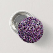 Paarse zwarte witte confetti ronde button 3,2 cm (Voorkant /achterkant)