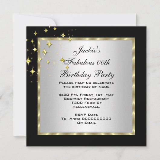 Paarse Zwarte Zilveren Vrouwendag Kaart (Achterkant)