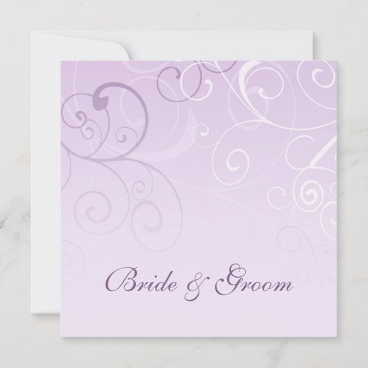 Paarse zwemkaarten kaart (Achterkant)