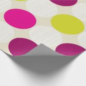 Paarsen en Geelen Cadeaupapier (Hoek)