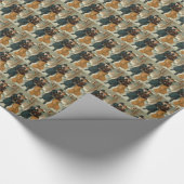  paarsgeskatting cadeaupapier (Hoek)