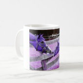 Paarsste Hallo Mok Paarden (Voorkant links)