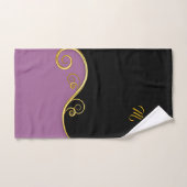Paarszwart zonder Initialen Bad Handdoek (Handdoek)