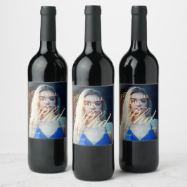 Paart goed met Graduating University Afstuderen Wijn Etiket