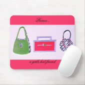 Paarten...een beste vriendin voor meisjes mousepad muismat (Met muis)