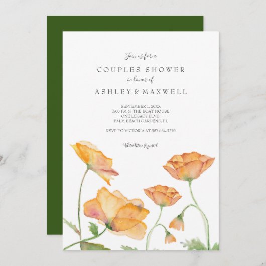 Paarten met Waterverf van maffia's Kaart (Voorkant / Achterkant)