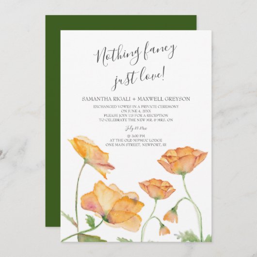 Paarten met Waterverf van maffia's Kaart (Voorkant / Achterkant)