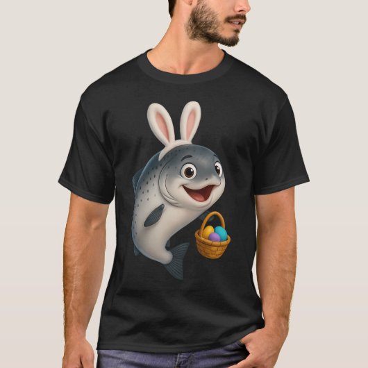 Paas Atlantische Zalm T-shirt (Voorkant)