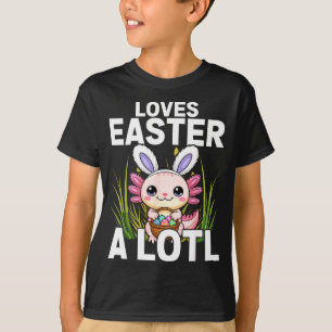 Paas Axolotl Konijn Oren Grappige Pun _1 T-shirt