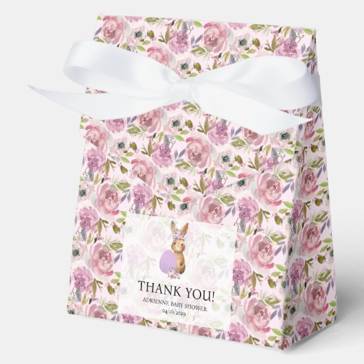 Paas baby shower  bedankdoosjes (Voorkant)